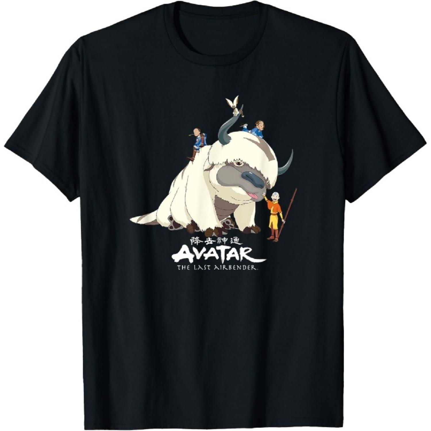 

Аватар Останній Захисник Командне Фото Аватарів Потерта Футболка XXXXXL чорний