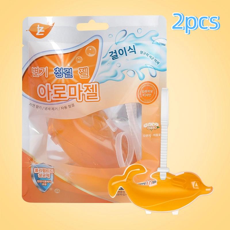Toilet Hanging Dolphin Gel Fragrant Fresh Air Lasting Fragrance Deodorization Odor Removal Toilet Cleaning Gel Toilet Cleaning