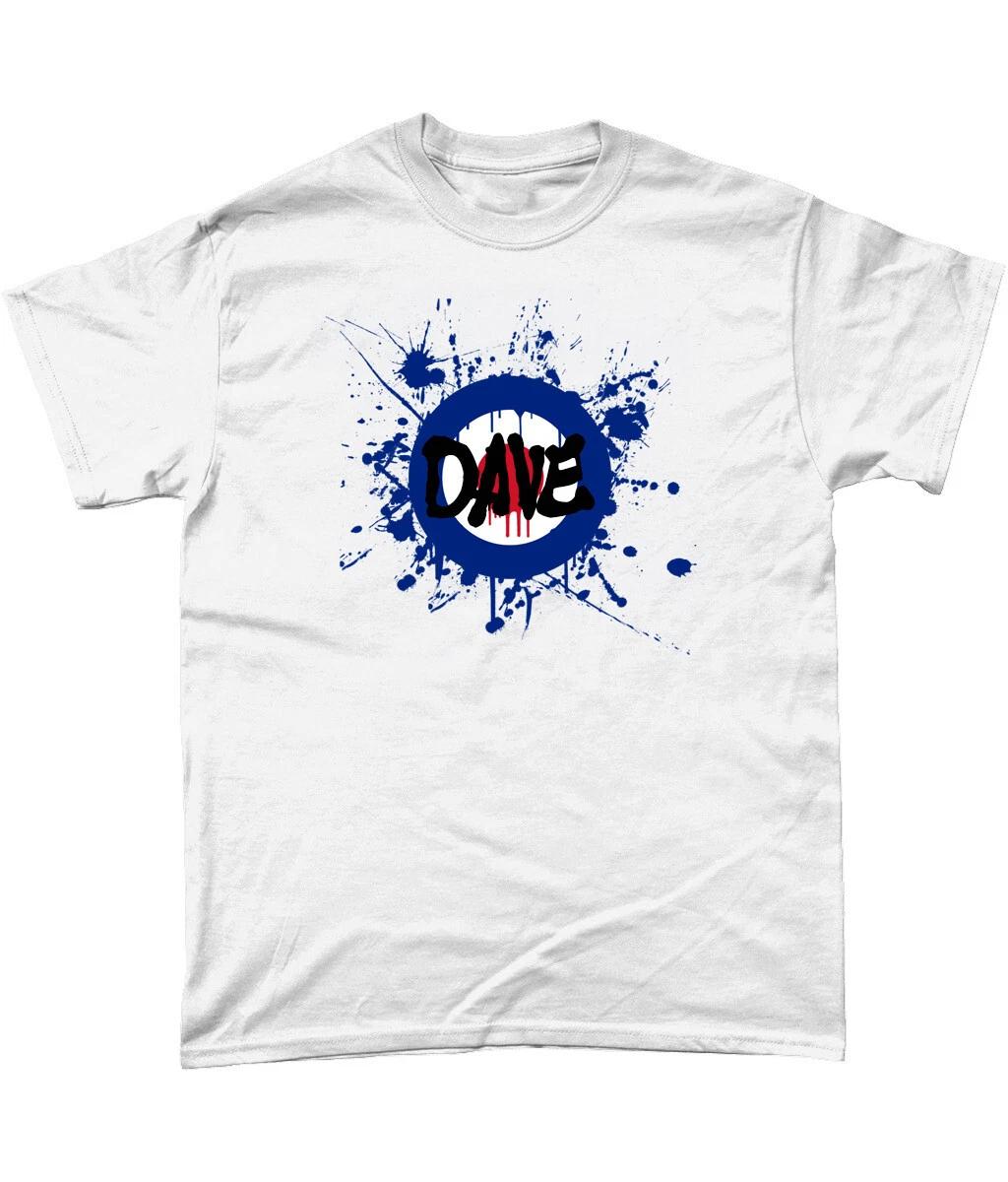 

Personalised Mod Target Spatter T Shirt YOUR NAME ON THE MOD TARGET! 3XL