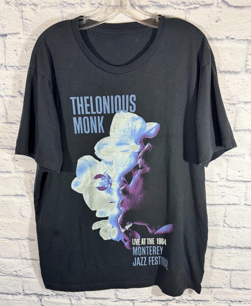 Vintage Unisex Thelonious Monk Graphic T-Shirt S-5XL NZ337 FREE SHIPPING