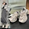 ins new sports student shoes spring and autumn running dad shoes platform height increase casual street shot