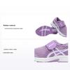 Kids Contend Series Synthetic Leather Fabric Lightweight Breathable Low-Top Running Shoes Kids Sneaker Purple 1014A307-500