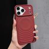 Luxury Soft Bumper Ripple Pattern Case For 18 17 Air 17E 16E 16 15 14 13 12 11 Pro Max Plus Shiny Candy Shockproof Covers