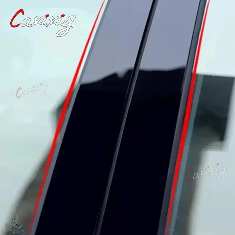 8Pcs for Toyota Camry 2018 Window Pillar Post Door Trims Cover Stickers Accessories