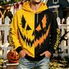 Men's Halloween Hoodie with Pockets Casual Sporty Comfortable Pullover Sweatshirt