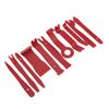 11PCS Set Car Audio Removal Tool Multifunctional Red with Oxford Cloth Bag Maintenance Repair Kit