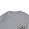 Converse Pocket Logo T-Shirt Asia Sizing 'Grey' Men's 10025881-A03