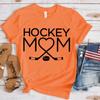 Women Fashion Hockey Mom Print T-Shirts Fashion Casual Short Sleeve Daily Outdoor Shirt Tops Mother's Day Gift