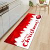 Merry Christmas Kitchen Mat Soft Thickened Kitchen Floor Mat Waterproof Non-slip Oil-proof Floor Mat Runner Rug