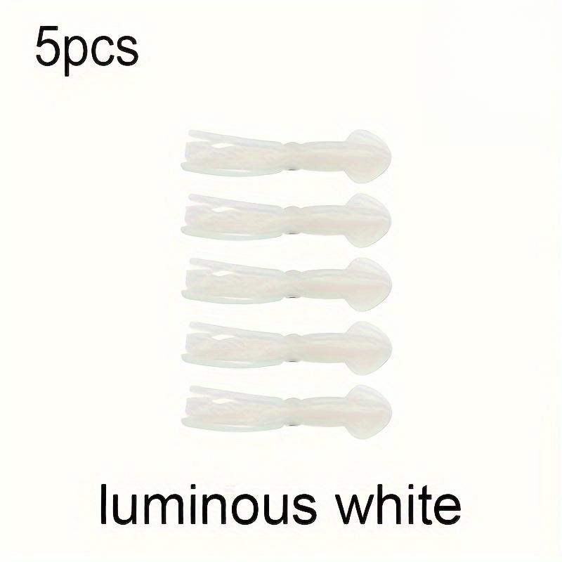 

5 шт./набор Бионическая приманка кальмар Искусственная приманка для морской рыбалки Аксессуары для рыбалки на открытом воздухе белый