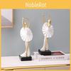 Elegant Ballet Dancer Resin Figurine Home Decor Gift For Colleagues Or Kids