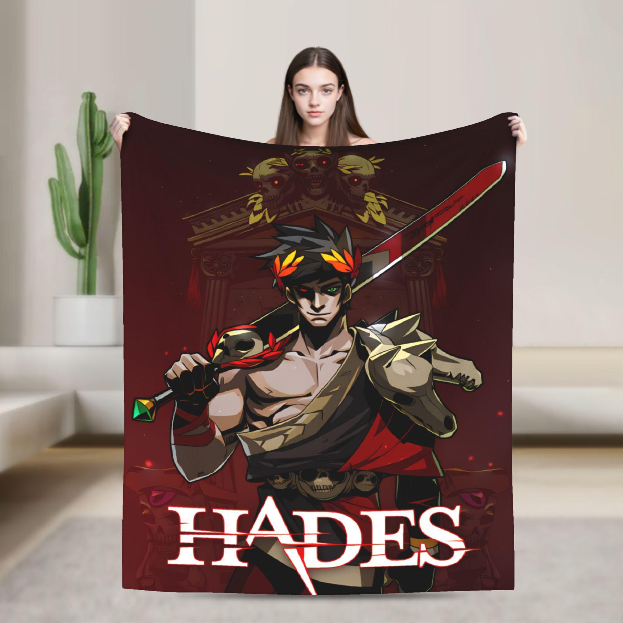 

Hades Zagreus Soft Blanket Decorative Plush Bedding Throws Fashion Couch Bed Flannel Bedspread Sofa Bed Cover 75x90cm