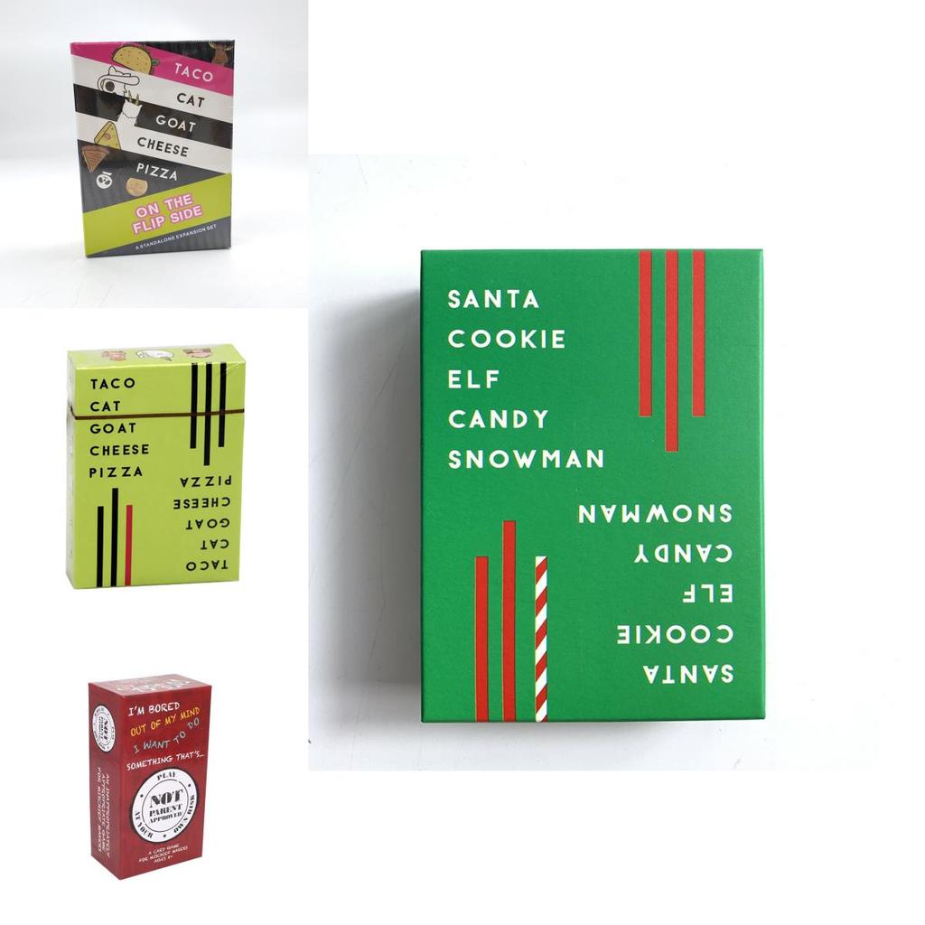 And Vibrant Taco Cat Santa Cookie Classic Card Game For Kids And Families**