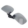 Polarized Clip On Glasses Day Night Duel Use Portable Polarized Clip On Sunglasses for Fishing Jogging Black Gray