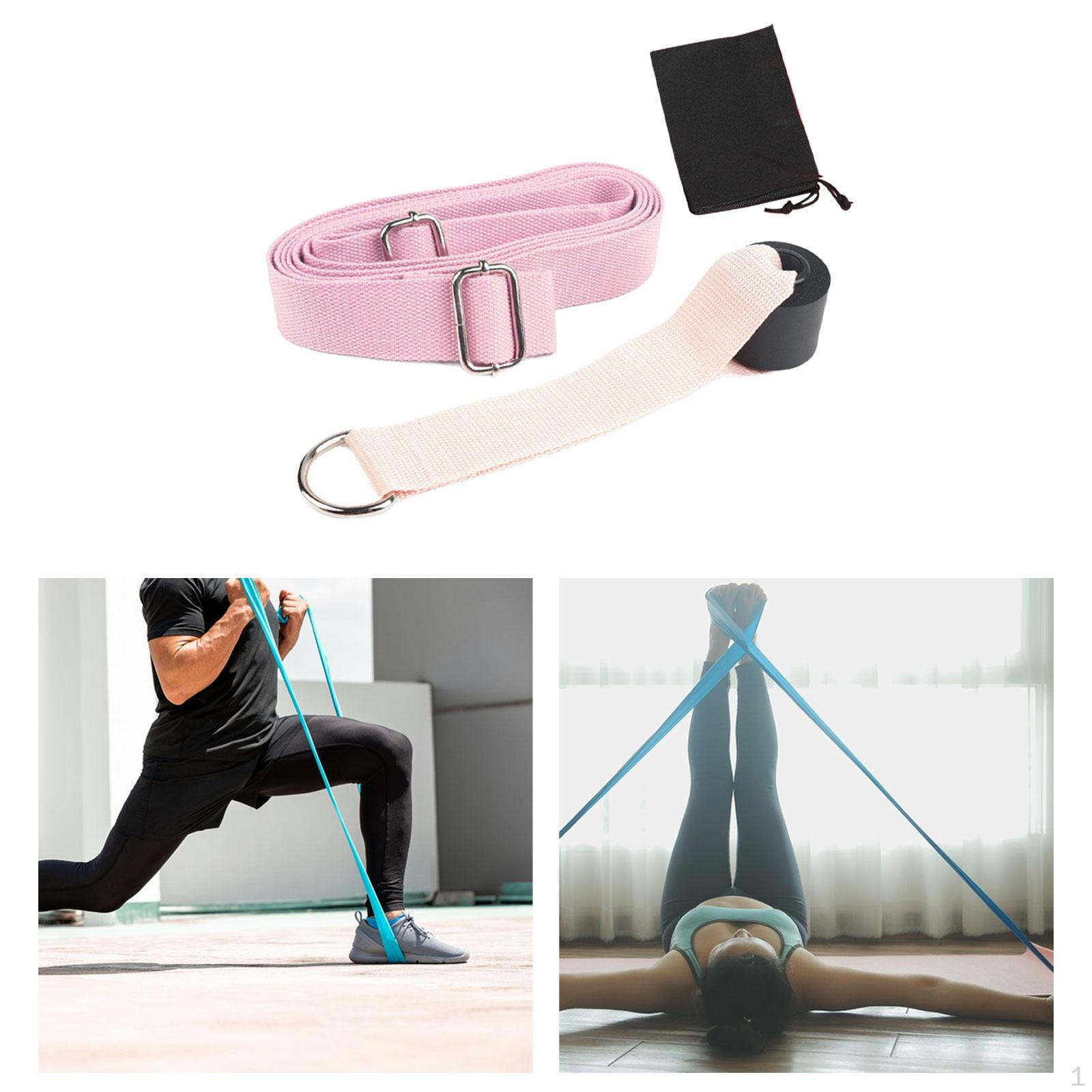 

Ремень для растяжки ног, поясница, сгибание спины, тренажер для йоги