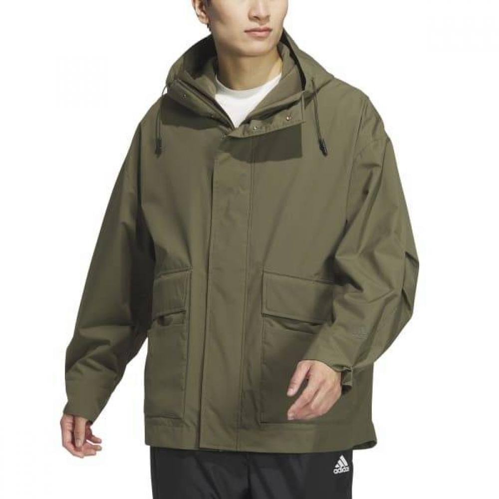 Adidas Unisex Daily Windbreaker Brushed Lining Woven Jacket Jg8511 Sl Wv Jkt