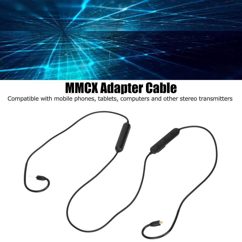 Wireless MMCX Adapter Cable for Se215 Se315 Se425 Se535 Se846 Bluetooth Headphones