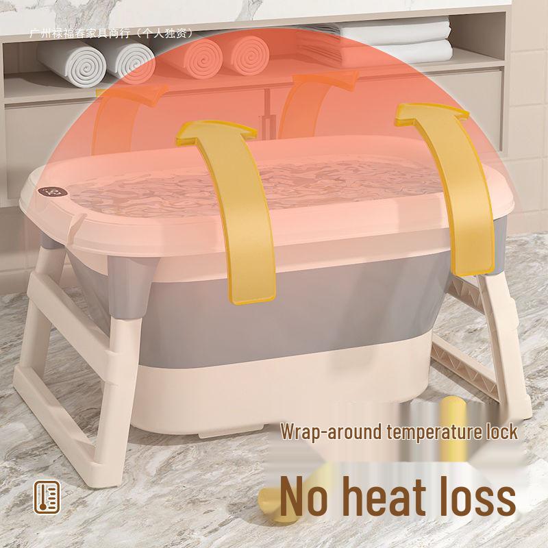 Baby Bathtub Foldable Soaking Tub for Kids