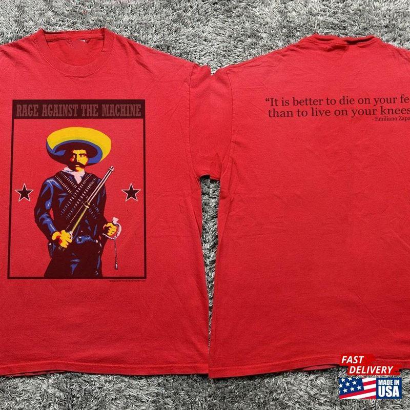 

Rage Against the Machine Band Music Red T-Shirt Unisex S-5XL RD25 Unisex T-Shirt M