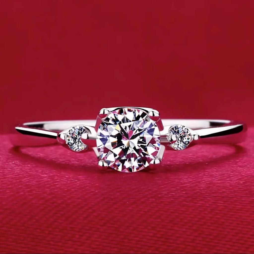 New 925 Silver Ring AAA Zircon High Quality For Women Rings Wedding Fine Jewelry Accessories Party Gift