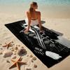 Michael Jackson Stijlvolle Digitale Print Strandlaken Sneldrogende Absorberende Deken Voor Strand Zwembad Sportschool Reizen