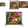 Premium Vinyl Encanto Mirabel Birthday Party Decor Backdrop Banner