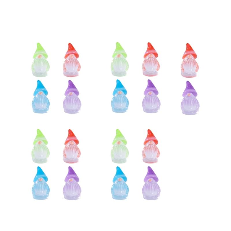 

Miniature Garden Gnomes Statue Mini Gnomes Figurines Ornament Small Gnomes Figurines Fairys Garden Decors for Outdoor 1