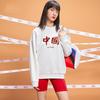 Li Ning Sweatshirts Unisex White Crew Neck Moderate Regular AWDRF75-2