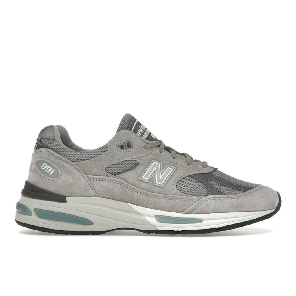 New Balance 991v2 Made In England Rock Ridge Unisex Sneakers Grey Alloy Silver U991GL2