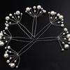 Pearl Hair Pins Pearl Crystal Bobby Hair Pin Wedding Hair Accessories Pearl Shaped Hair Pins For Brides Bridesmaids Women