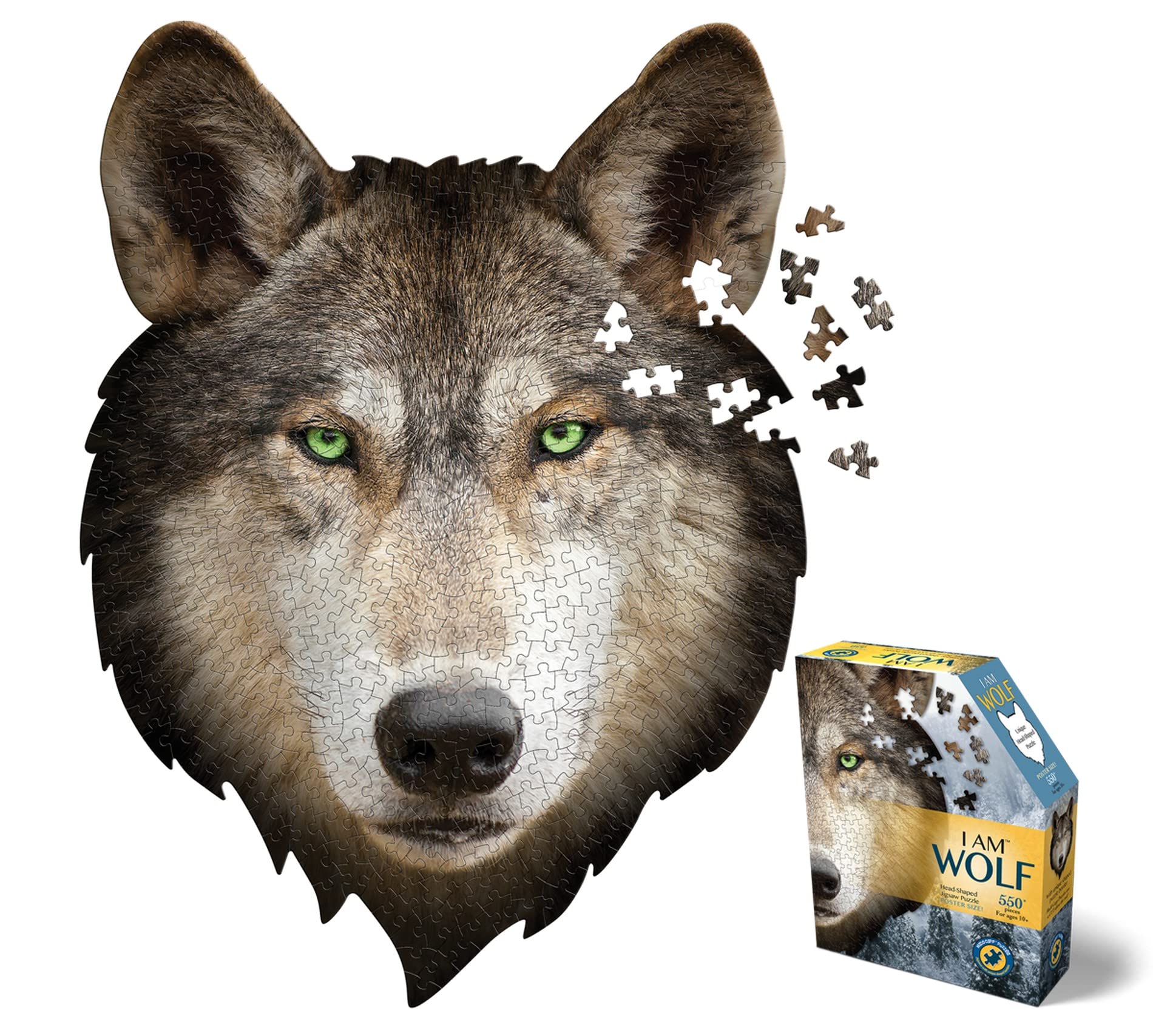 

Madd Capp Puzzles Animal Big Puzzle Wolf/550 Piece TYCP03003