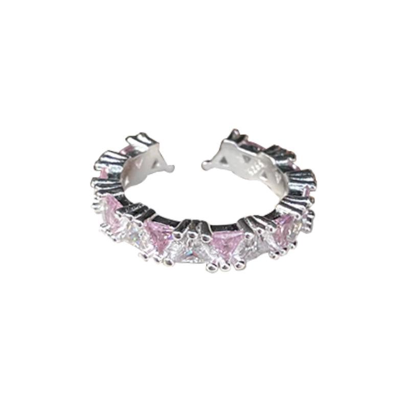 Lan Zhi Korean Dongdaemun Luxury 925 Silver Non-Fading Women's Ring