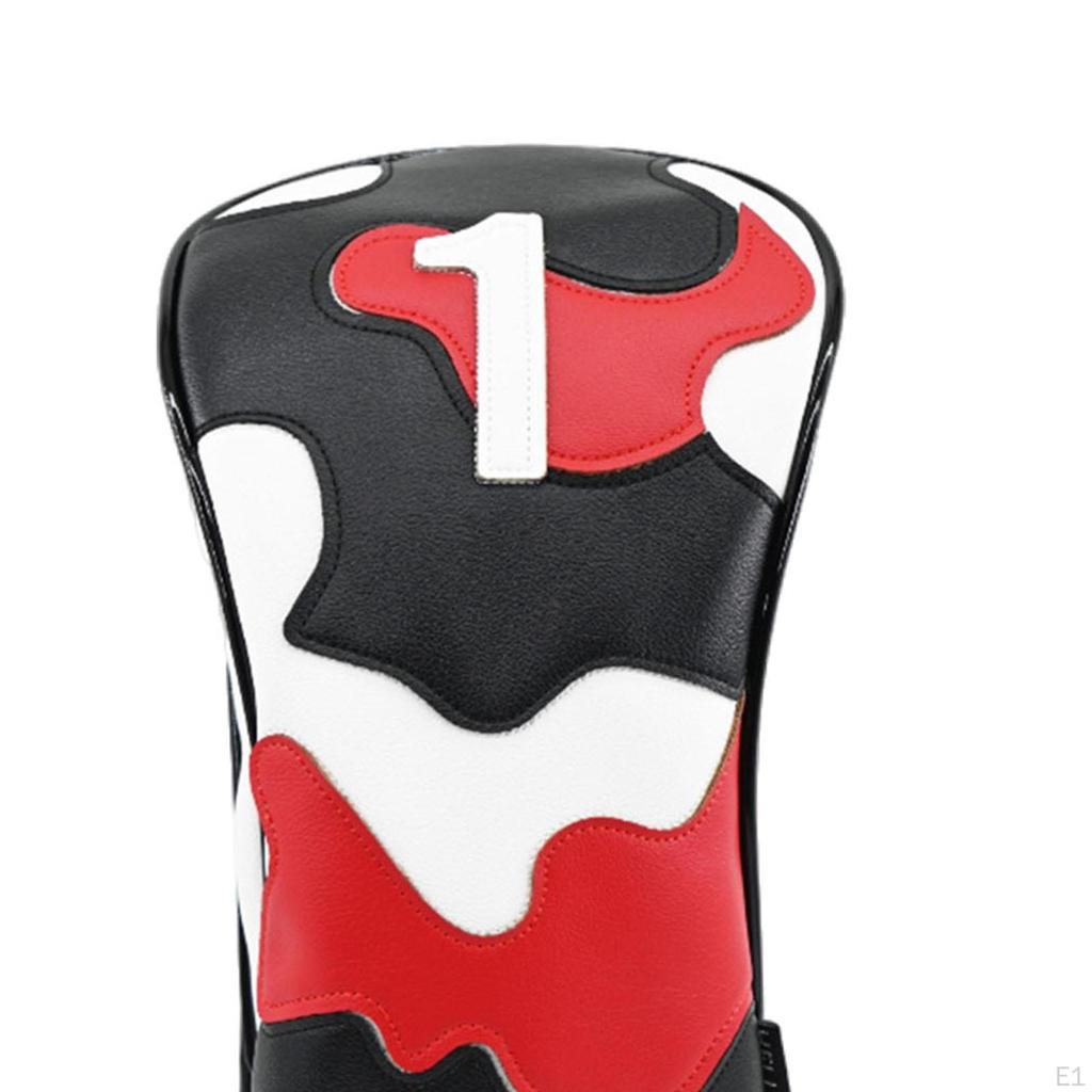 Golf Club Head Cover Anti Scratch Wood Headcover,PU Leather,Fashion Portable