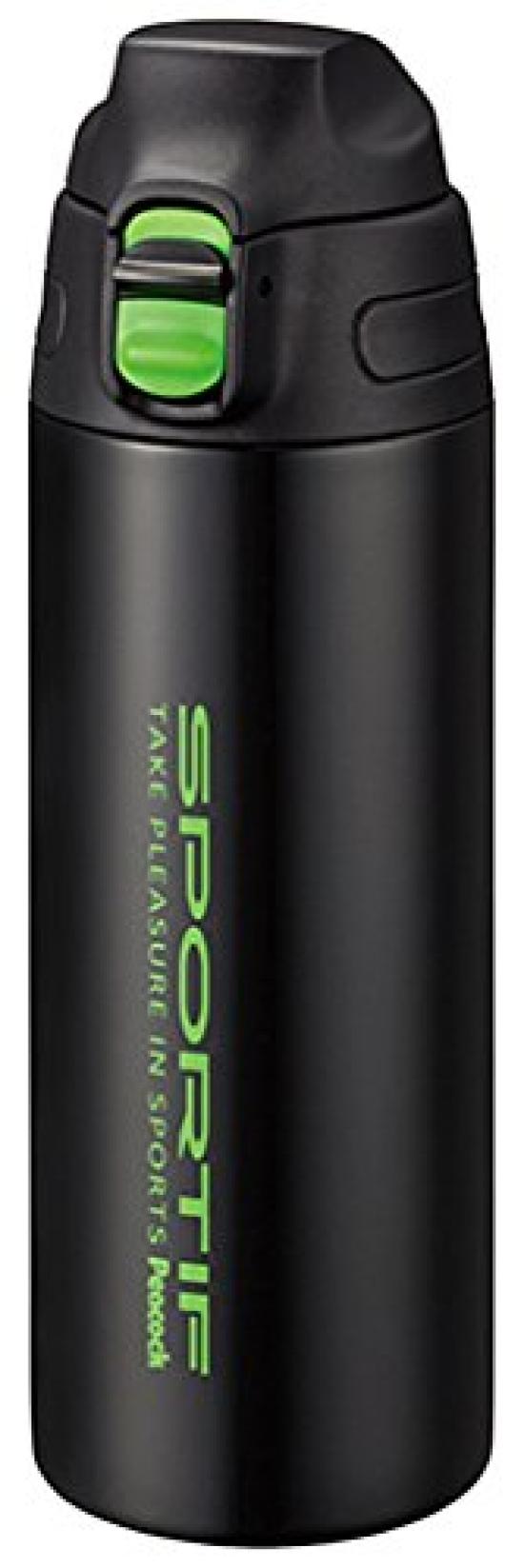 

Peacock Stainless Steel Bottle [Direct Bottle] 550ml Black Green AJC-550