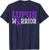 Lupus Warrior Purple Ribbon Lupus Awareness Month T-Shirt