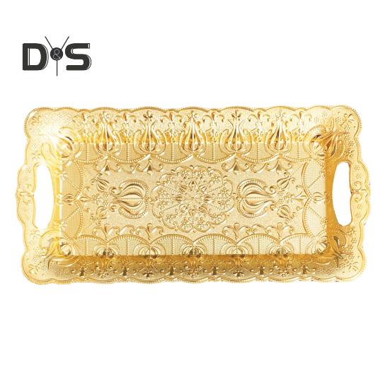 Fruit Plate Serving Tray for Party Unbreakable Fruit Platter Snacks Dessert Reusable Tray Christmas Restaurant Decor