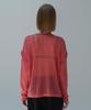 Mosyupamosyu Mohair See-Through Knit [Coral Pink]