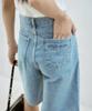 RE RHEE Bermuda Shorts Washed Blue
