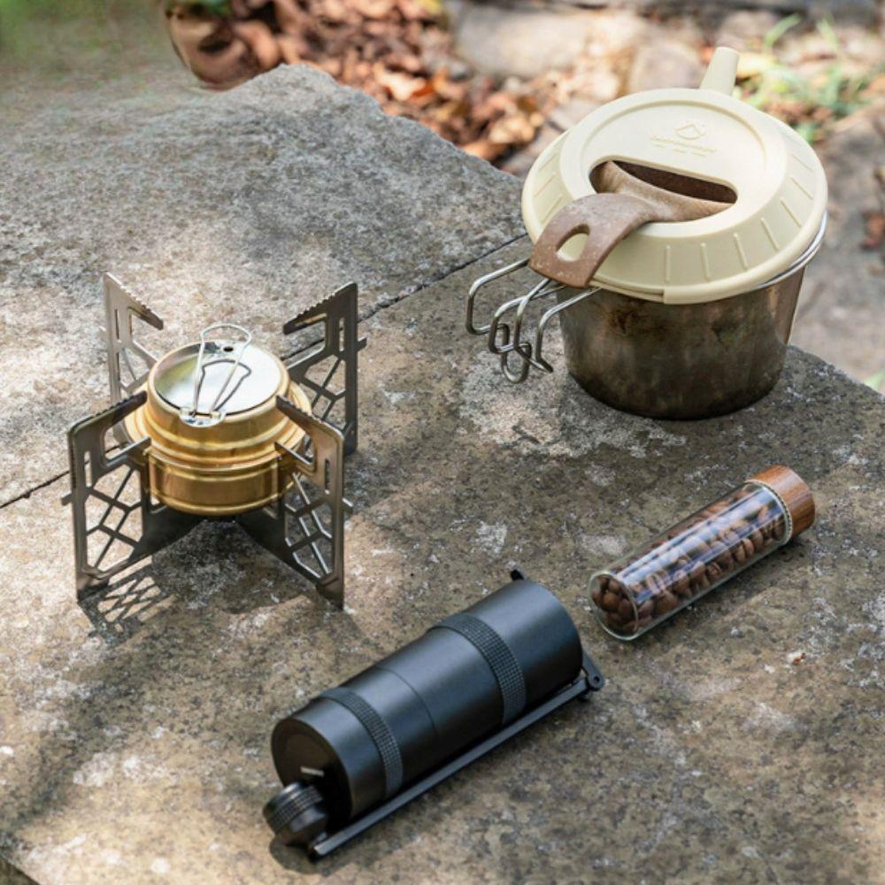 Universeller Camping-Kaffeekannen-Deckel Wiederverwendbarer Camping-Schüssel-Deckel Topfdeckel Outdoor