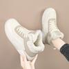 Cotton Shoes Women's Winter High-top Velvet Thickened Warm Thick-soled Fur Integrated Snow Boots Waterproof and Proof