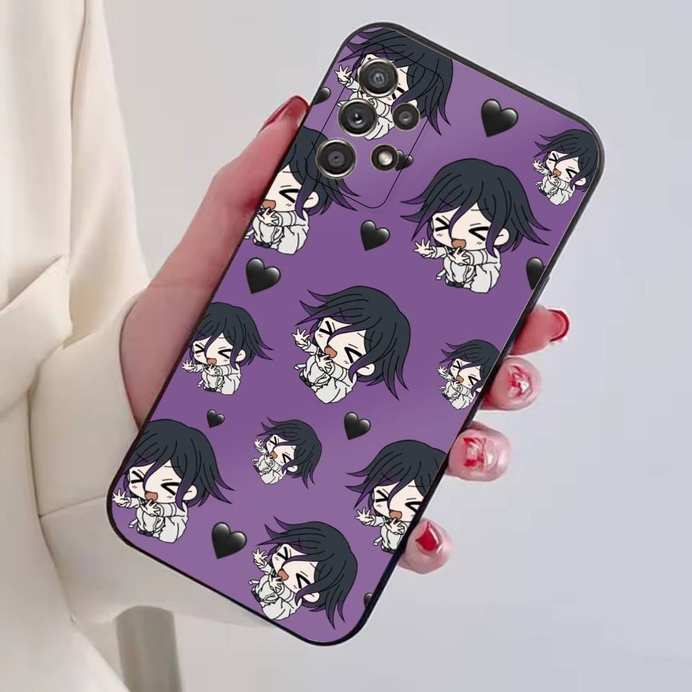 Kokichi Oma Game D-Danganronpa Phone Case For Samsung S25,S24,S21,S22,S23,S30,Ultra,S20,Plus,Fe,Soft Silicone Black Cover