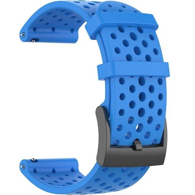 Silicone Strap for Suunto 9 24mm - Blue