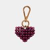 18K Gold Fruit-Inspired Apple & Watermelon Pendant with DIY Colored Beads and Lemon Design.