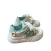2025 new summer little white shoes female cute platform casual versatile milk huhu big head bread shoes round head board shoes