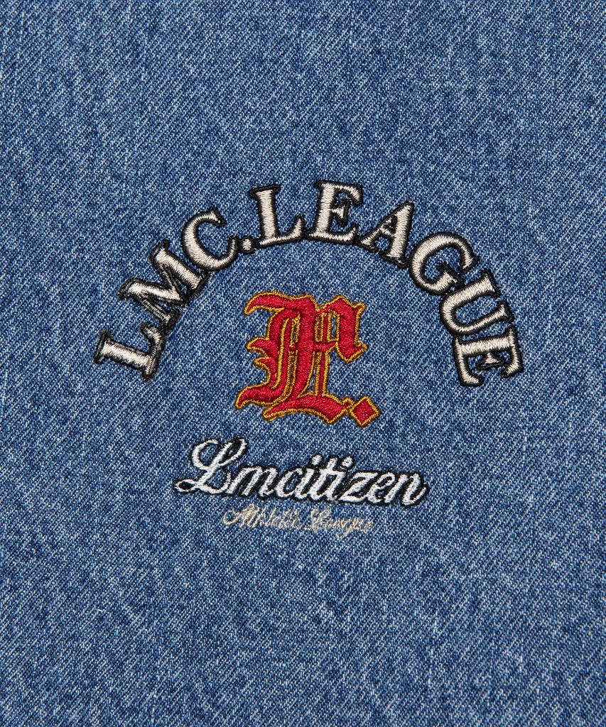 Lmc Denim Varsity Jacket Blue