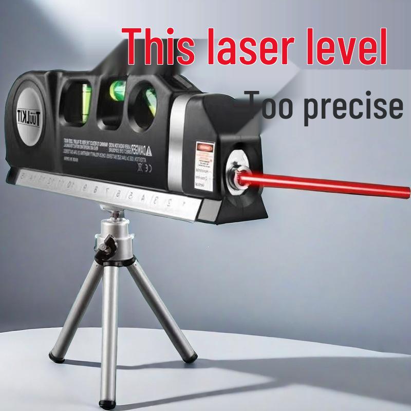 Portable Multi-functional Laser Level & Measuring Tool Set
