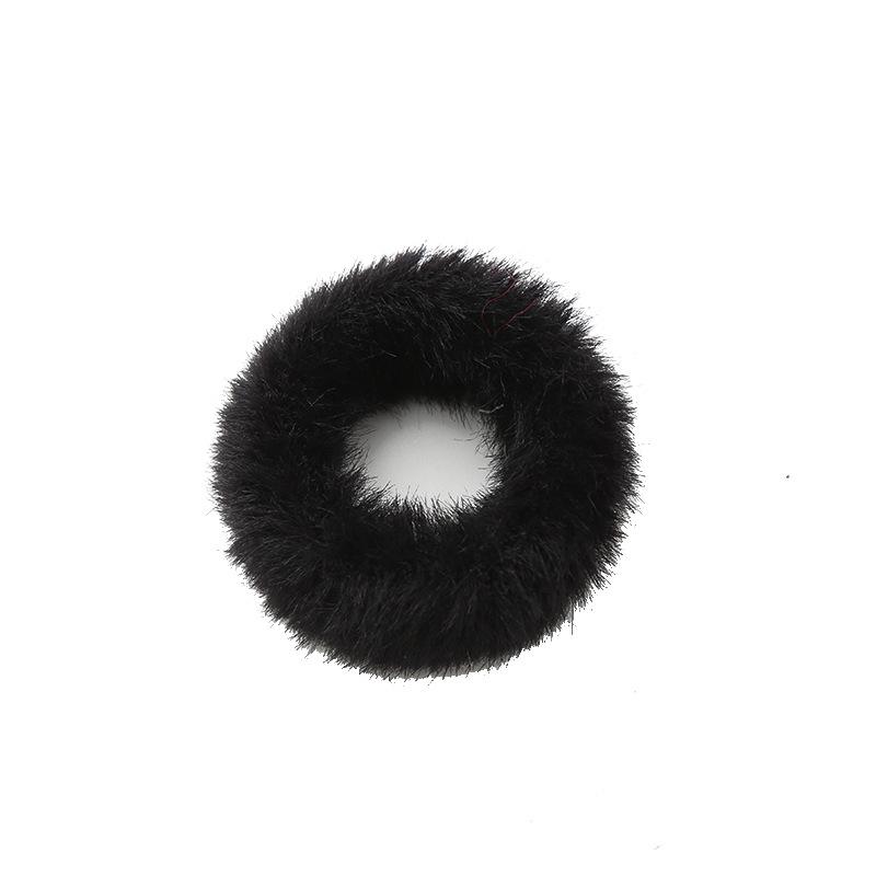 5Pcs Children's Plush Hair Bands  Children's Rubber Bands  Plush Hair Ties  Adult and Children's Hair Ties
