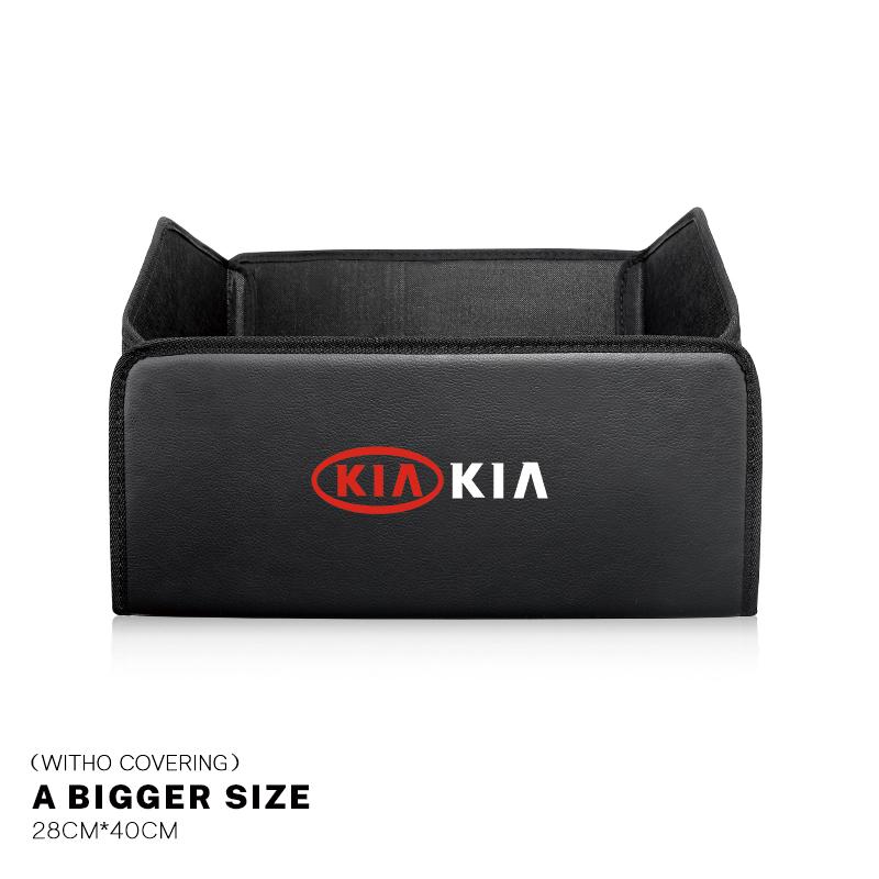 Boîte d'organisation de coffre de voiture Grande capacité Sac de rangement multi-usages pour outils Pour KIA K5 K9 Sorento Ceed RIO Sportage EV9 Stinger Niro Soul