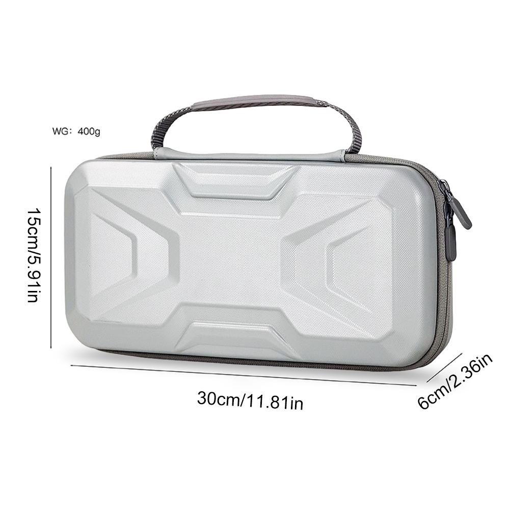 

NEW Portable Storage Bag for Nintendo Switch 2 Shockproof Travel Storage Pouch EVA Hard Protective Case Bag Game Accessories срібло сірий колір