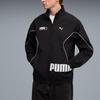Puma Woven Sport Relaxed Color-Block Athletic Zip-Up Jacket Men jackets 694202-01
